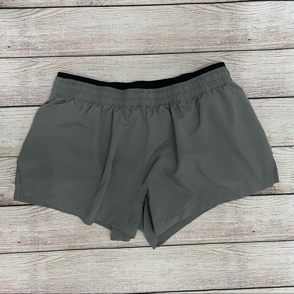 Nike | Gray & Black Dri-fit running shorts